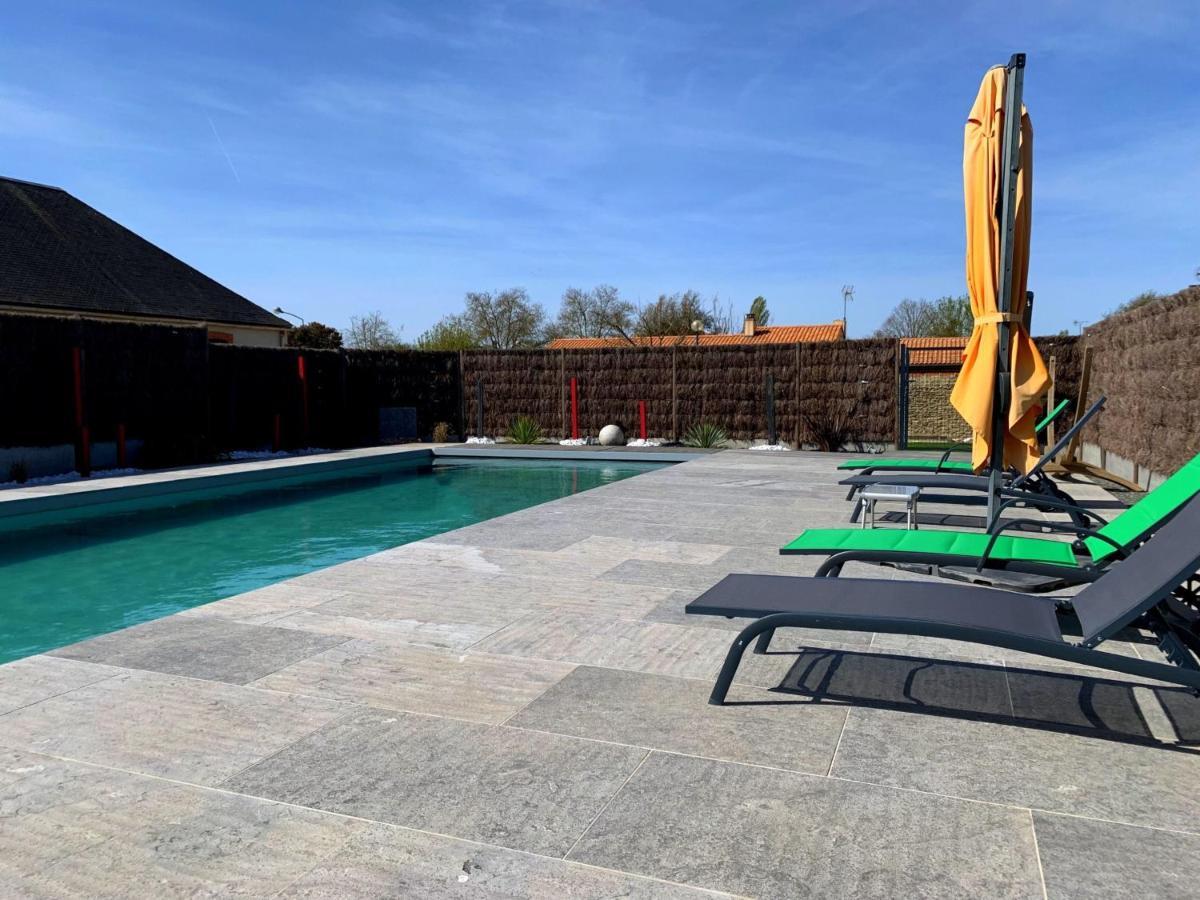 Maison Renovee Avec Jardin, Piscine Chauffee Et Spa, Proche Plages Vendeennes, Ideal Pour Familles - Fr-1-426-481 La Garnache Eksteriør billede
