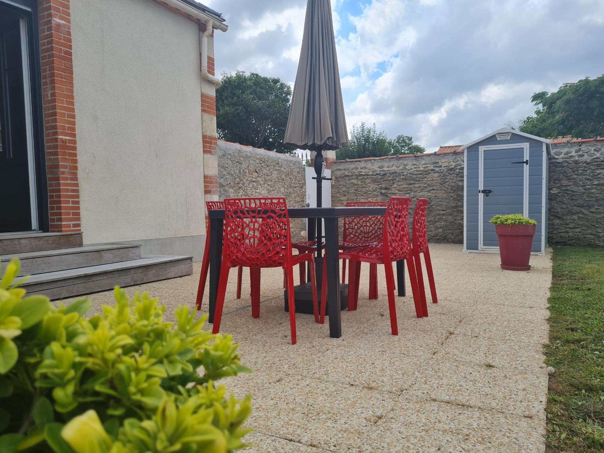 Maison Renovee Avec Jardin, Piscine Chauffee Et Spa, Proche Plages Vendeennes, Ideal Pour Familles - Fr-1-426-481 La Garnache Eksteriør billede