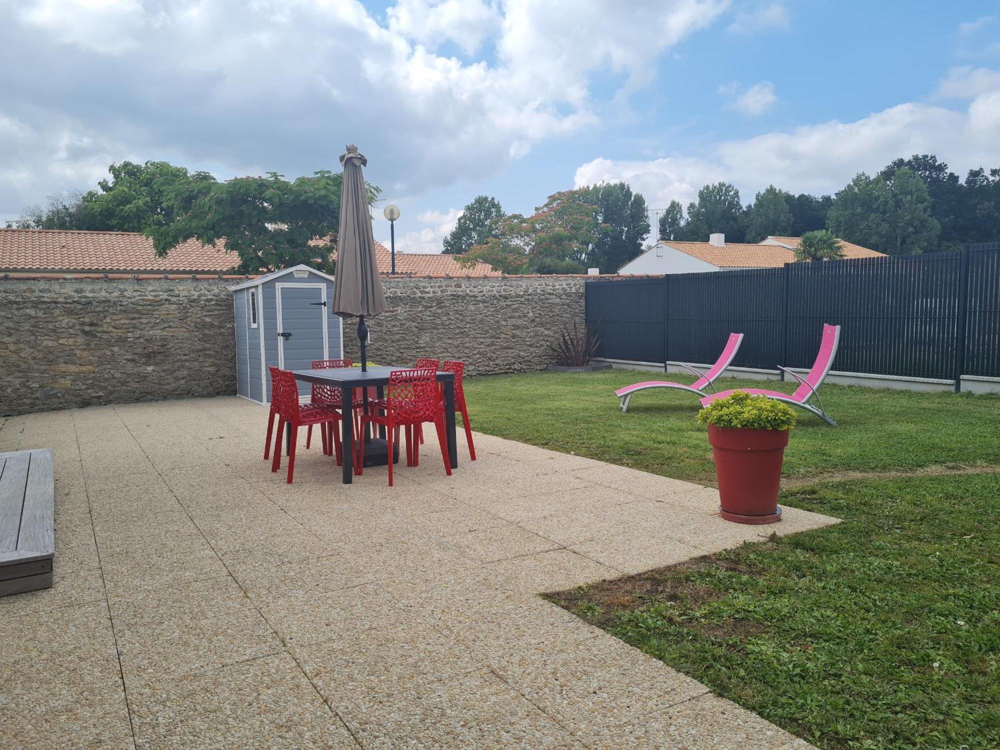 Maison Renovee Avec Jardin, Piscine Chauffee Et Spa, Proche Plages Vendeennes, Ideal Pour Familles - Fr-1-426-481 La Garnache Eksteriør billede